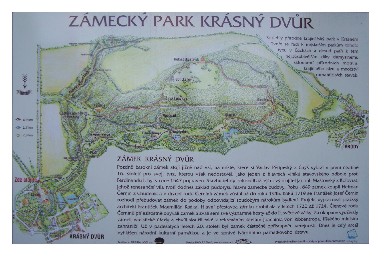 park mapa