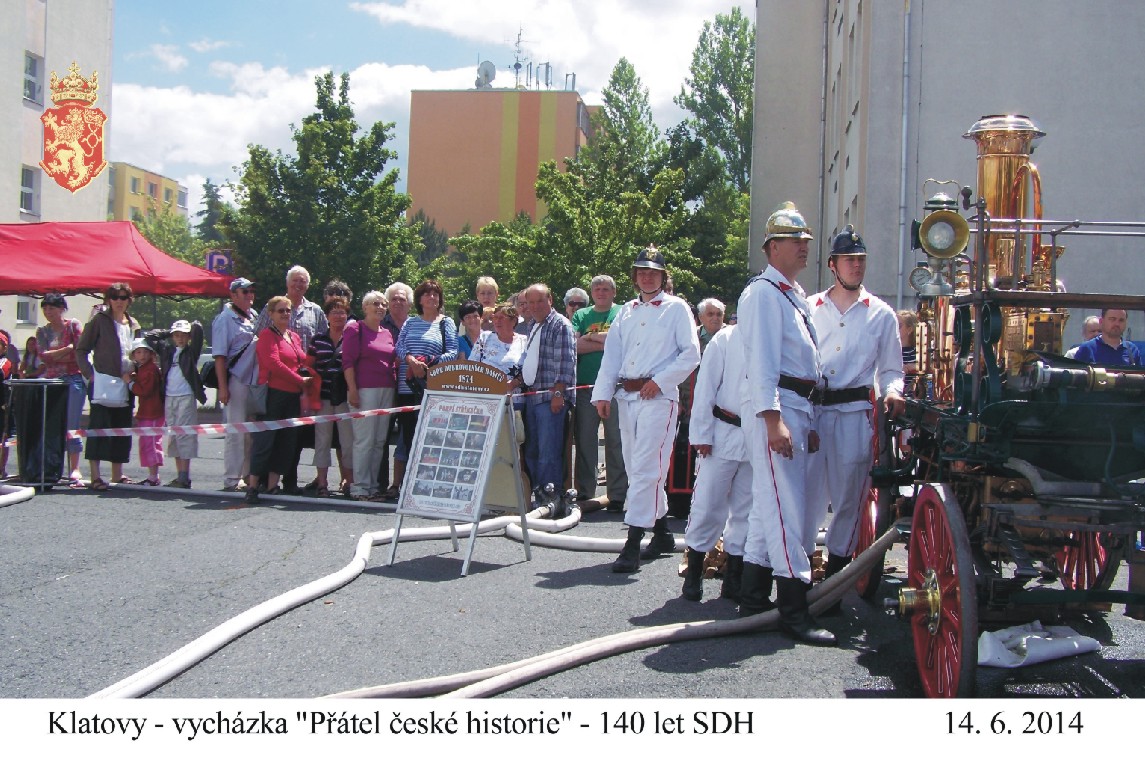 vycházka - hasičská slavnost