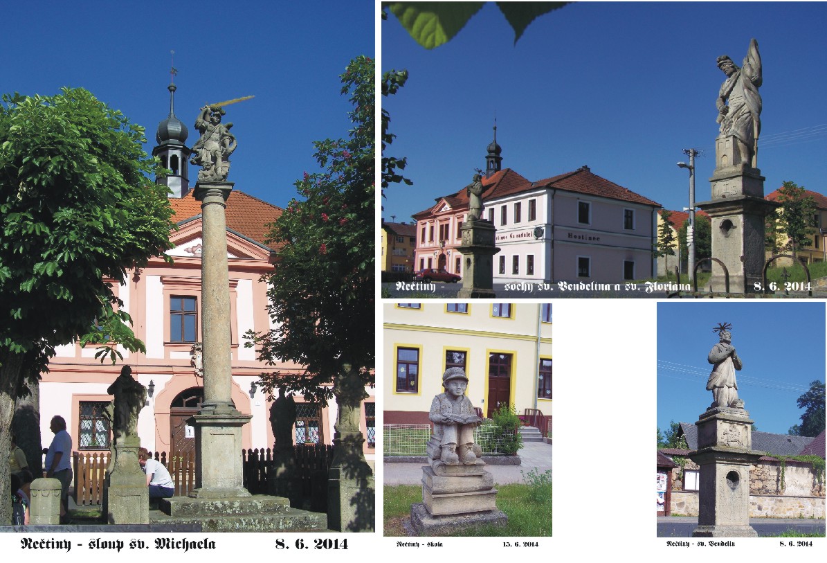 Nečtiny sochy