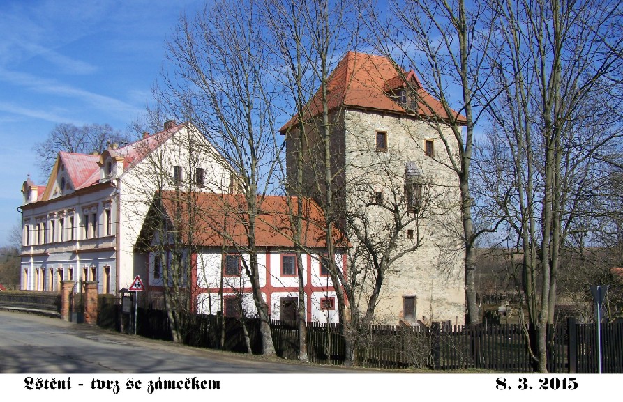 tvrz ve Lštění