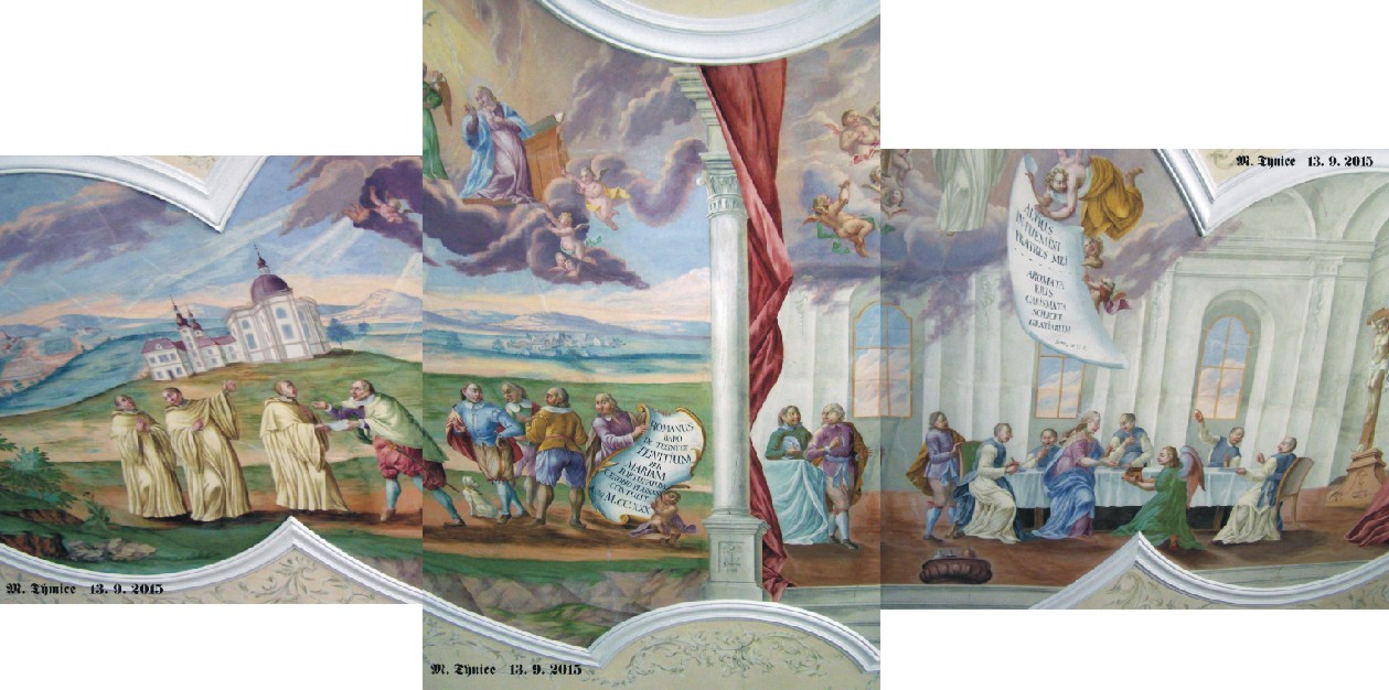 nástropní freska