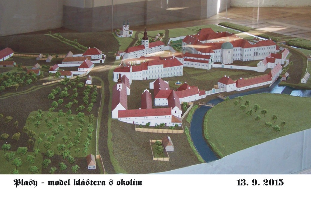model kláštera
