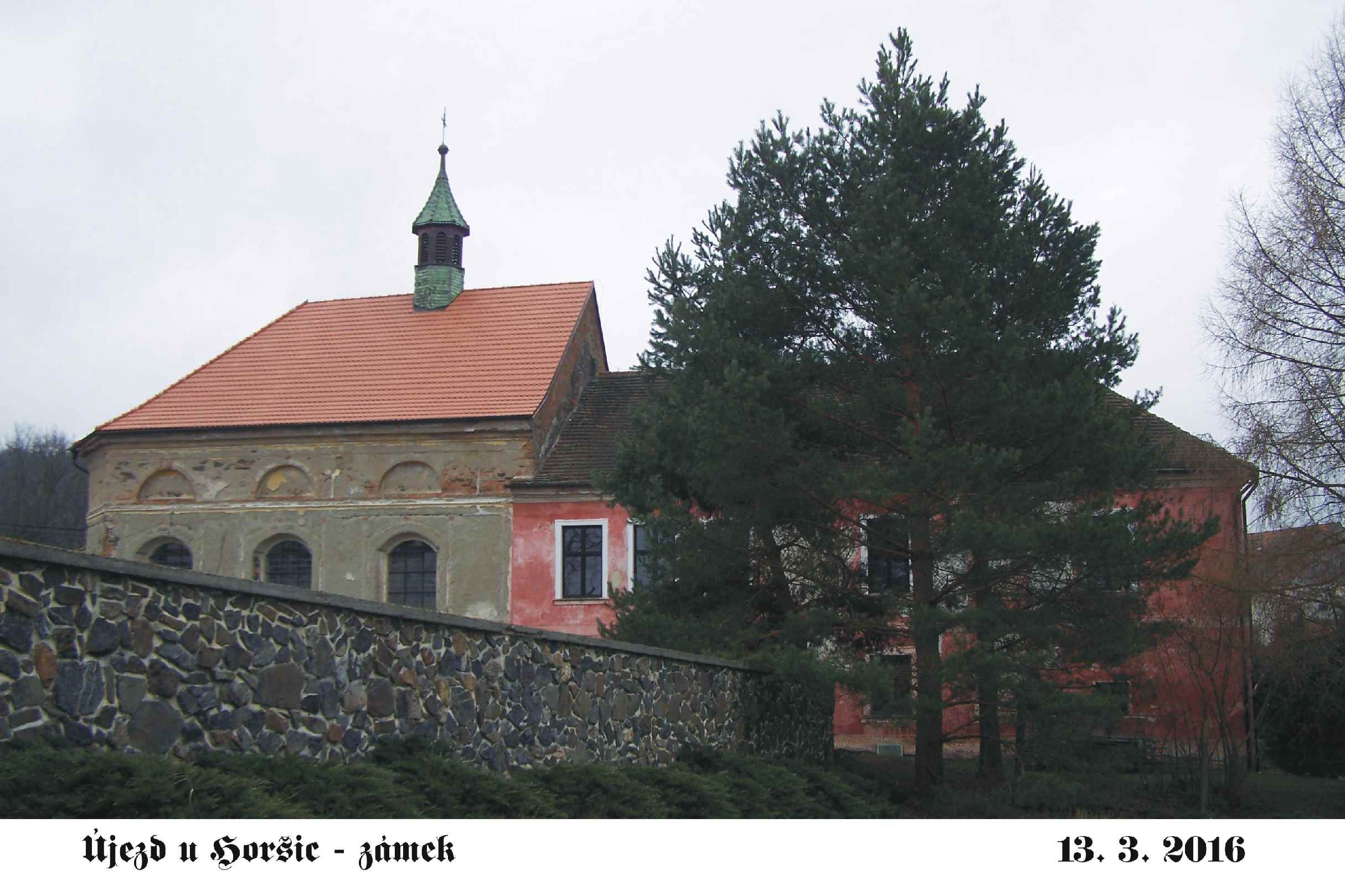 zámek v Újezdě