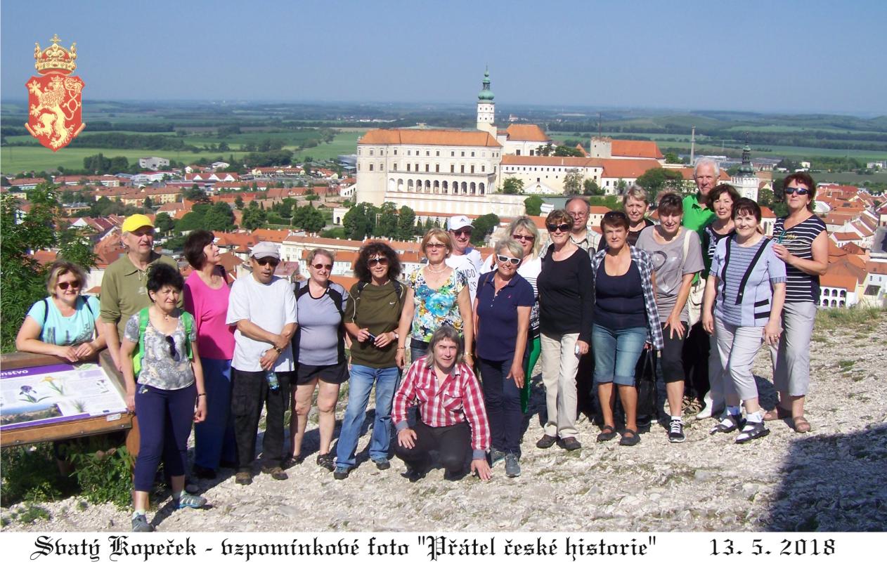 Vzpomínkové foto na Svatém Kopečku.