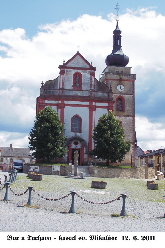 Bor - kostel sv. Mikuláše