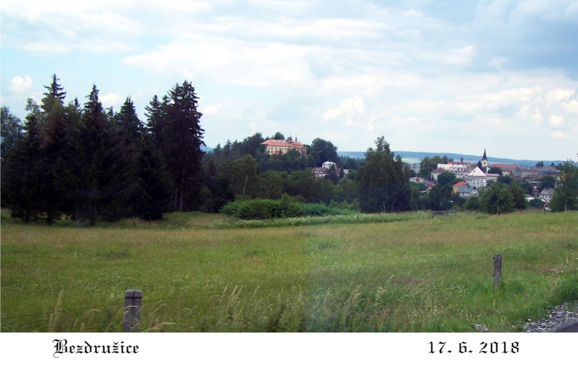 Celkový pohled na Bezdružice.