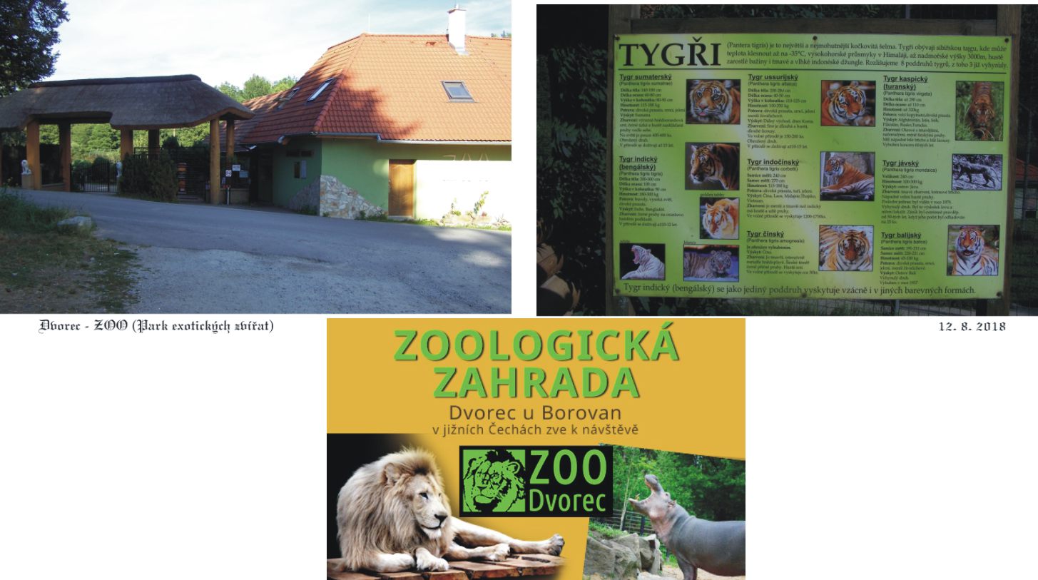 Zoologická zahrada ve Dvorci.