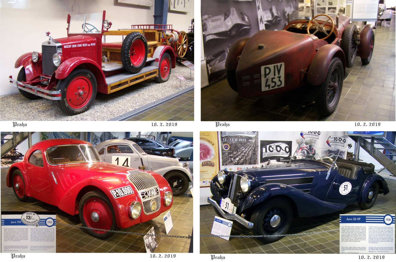 Expozice dopravy - automobily.