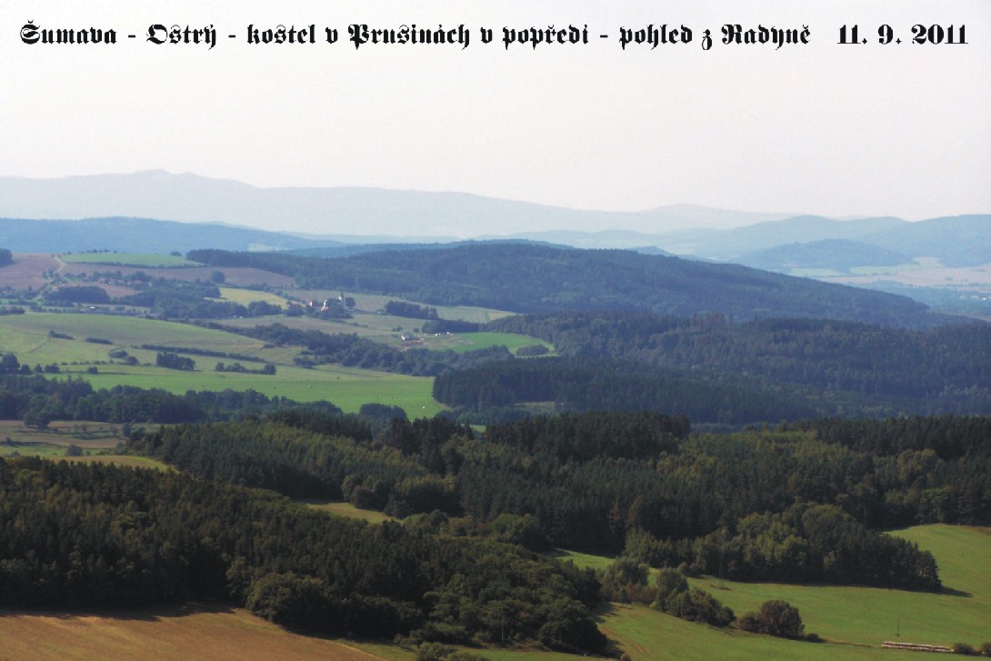 Šumava z Radyně