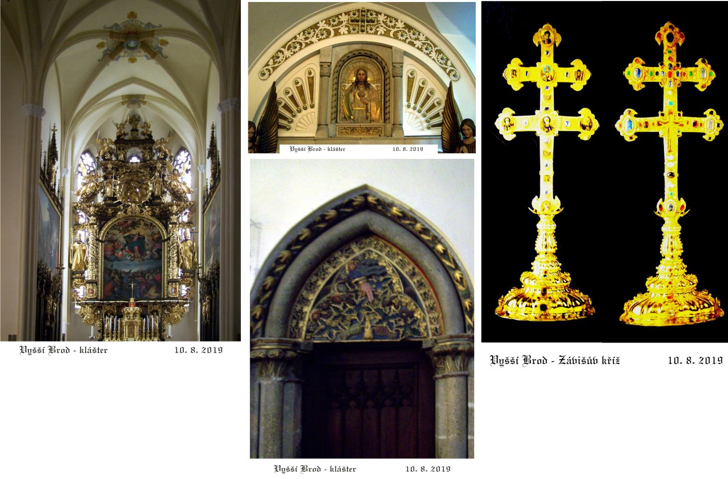 Krása gotiky včetně unikátního Závišova kříže.