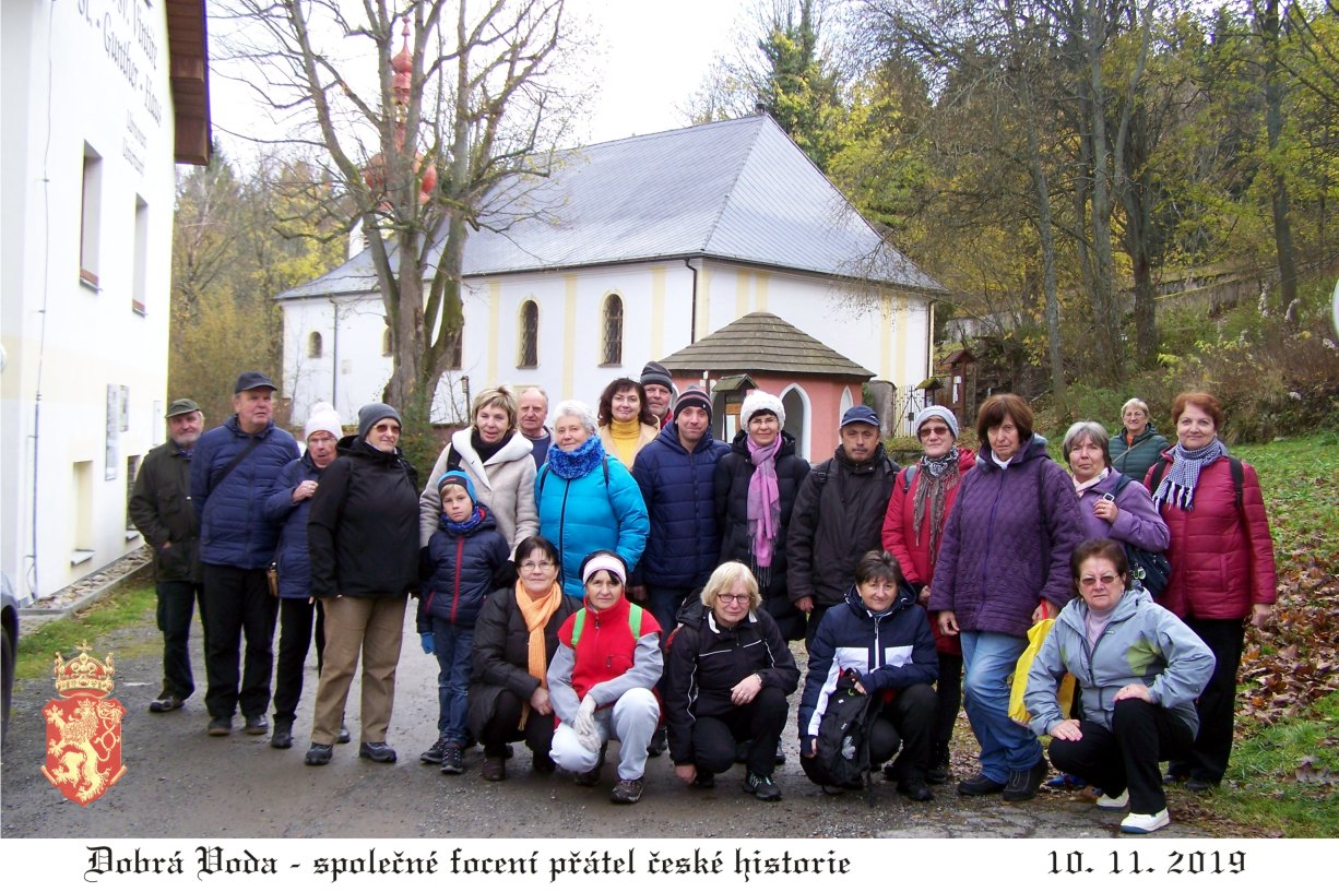 Společná fotografie z Dobré Vody.