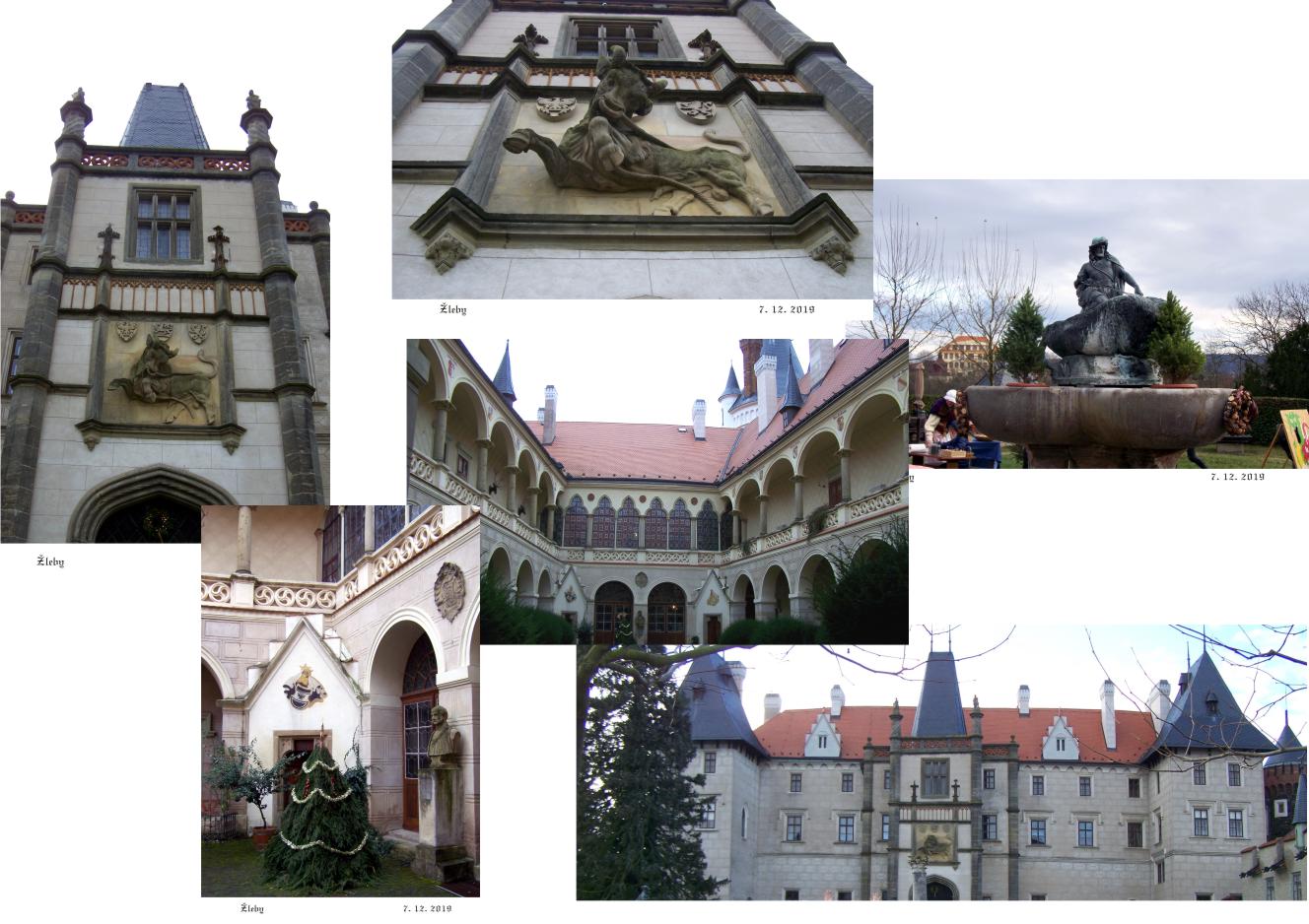 Pohádkový hrad - krása detailů.
