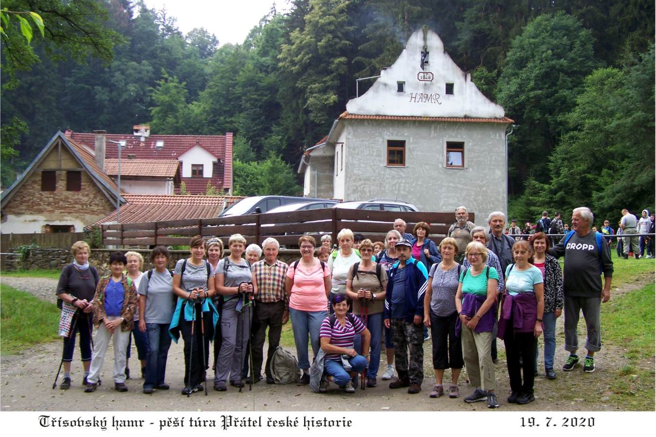 Zastávka na focení před Třísovským hamrem.