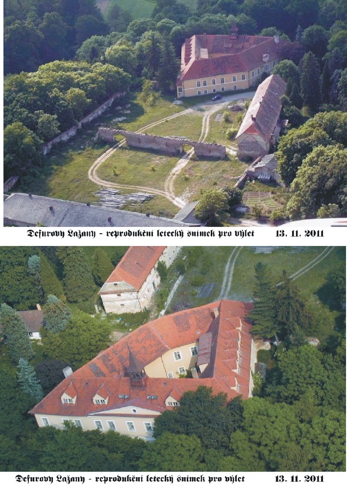 Defurovy Lažany z letadla jpg