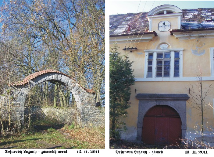 brána do zámku a statku