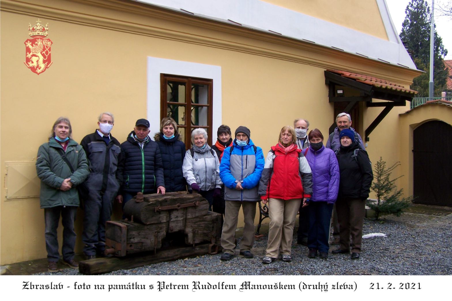 Společné fotografování s Petrem Rudolfem Manouškem na památku.