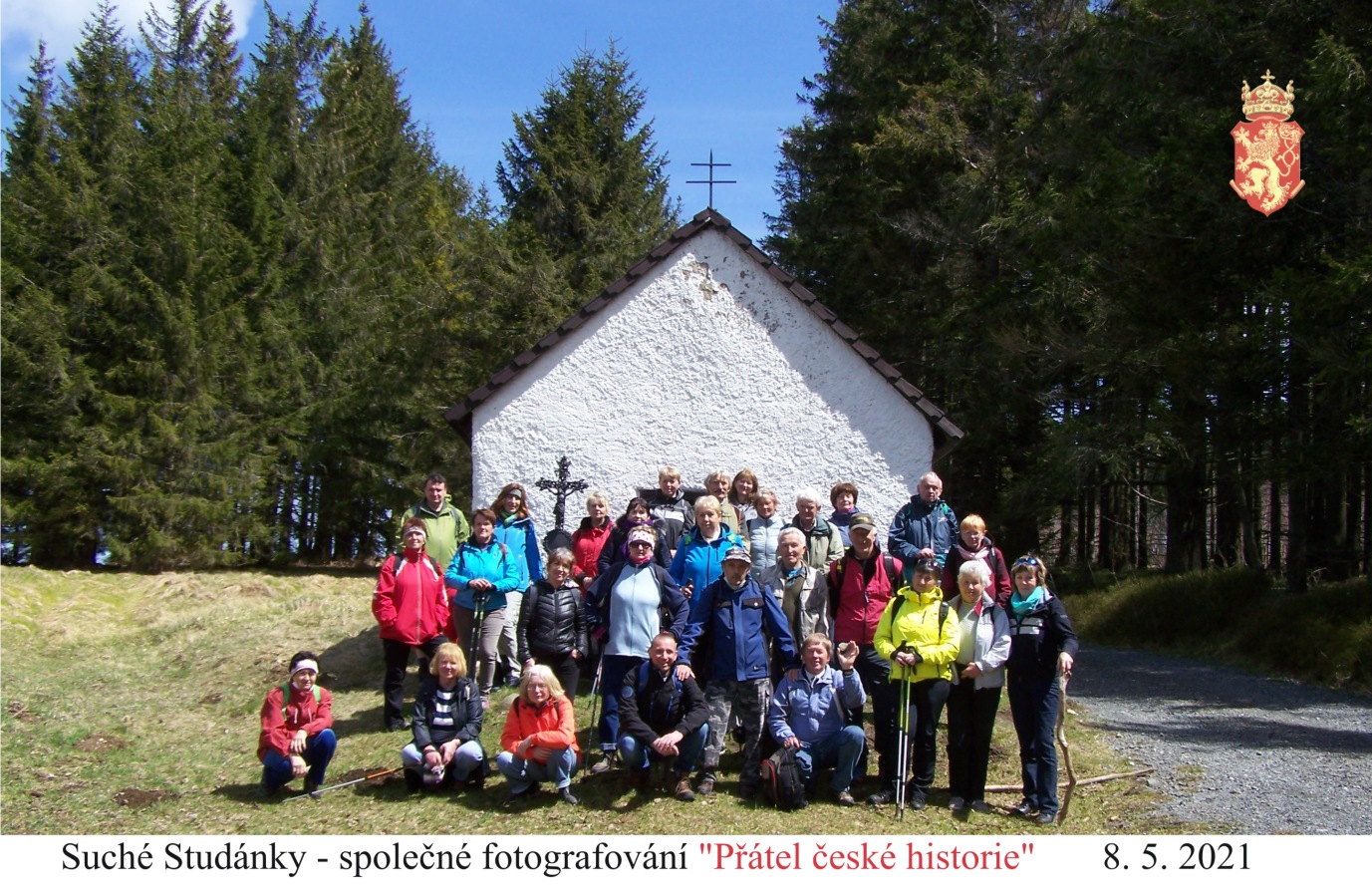 Fotografie na památku je vždy nezbytná.