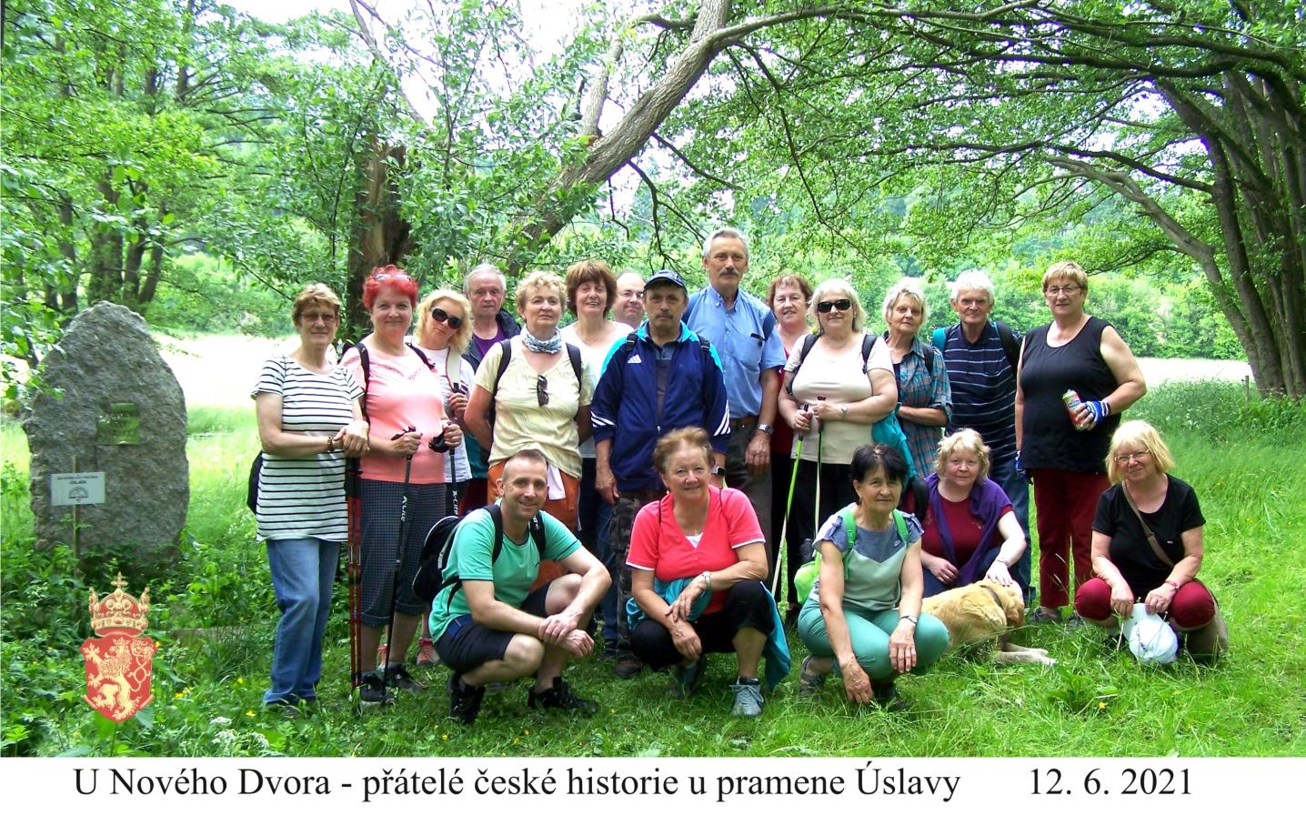 Oddechová vycházka aa pramen Úslavy.