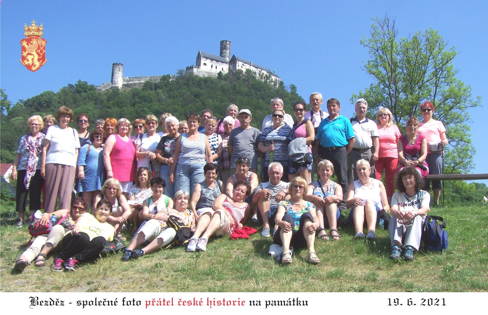 Společná fotografie na památku byla realizována hned na začátku naší dvoudenní anabáse.