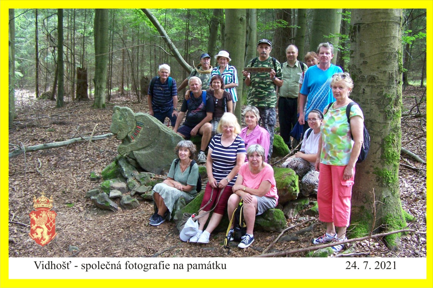 Vycházka Za medvídkem na Vidhošť b