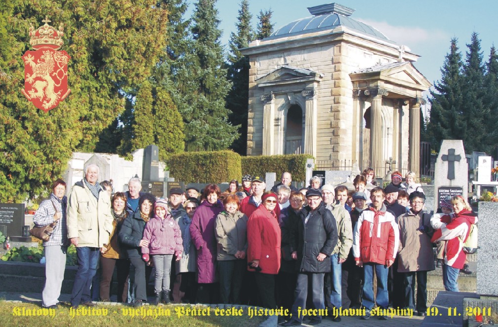 na klatovském hřbitově