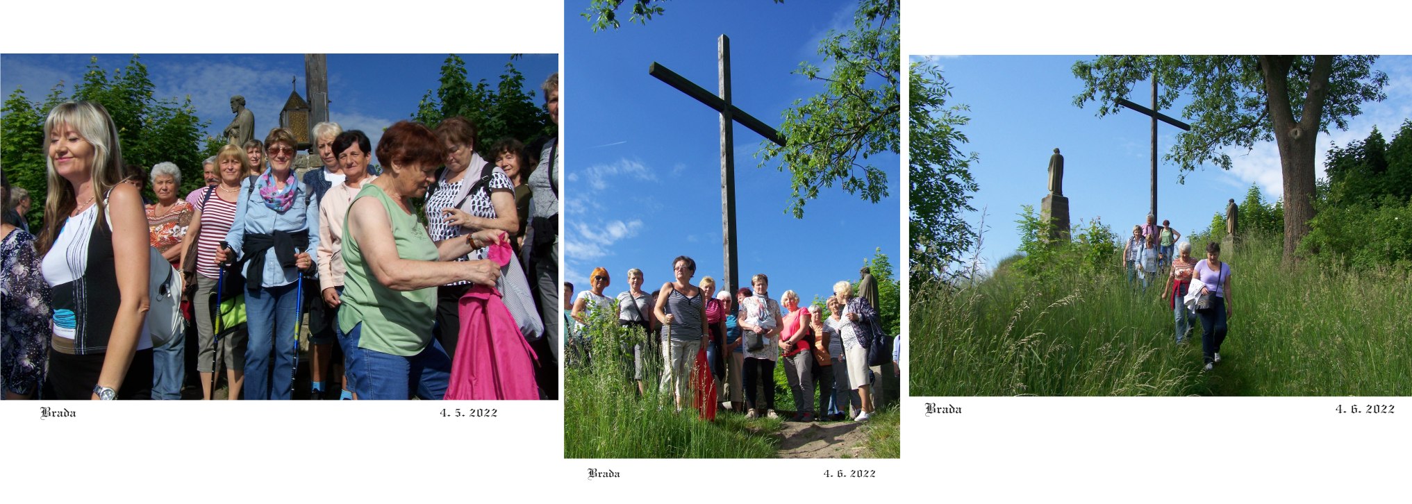 Na Bradské vyhlídce jsme začali naše putování.