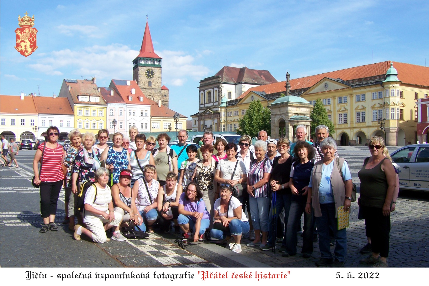 Druhé společné fotografování bylo v Jičíně.