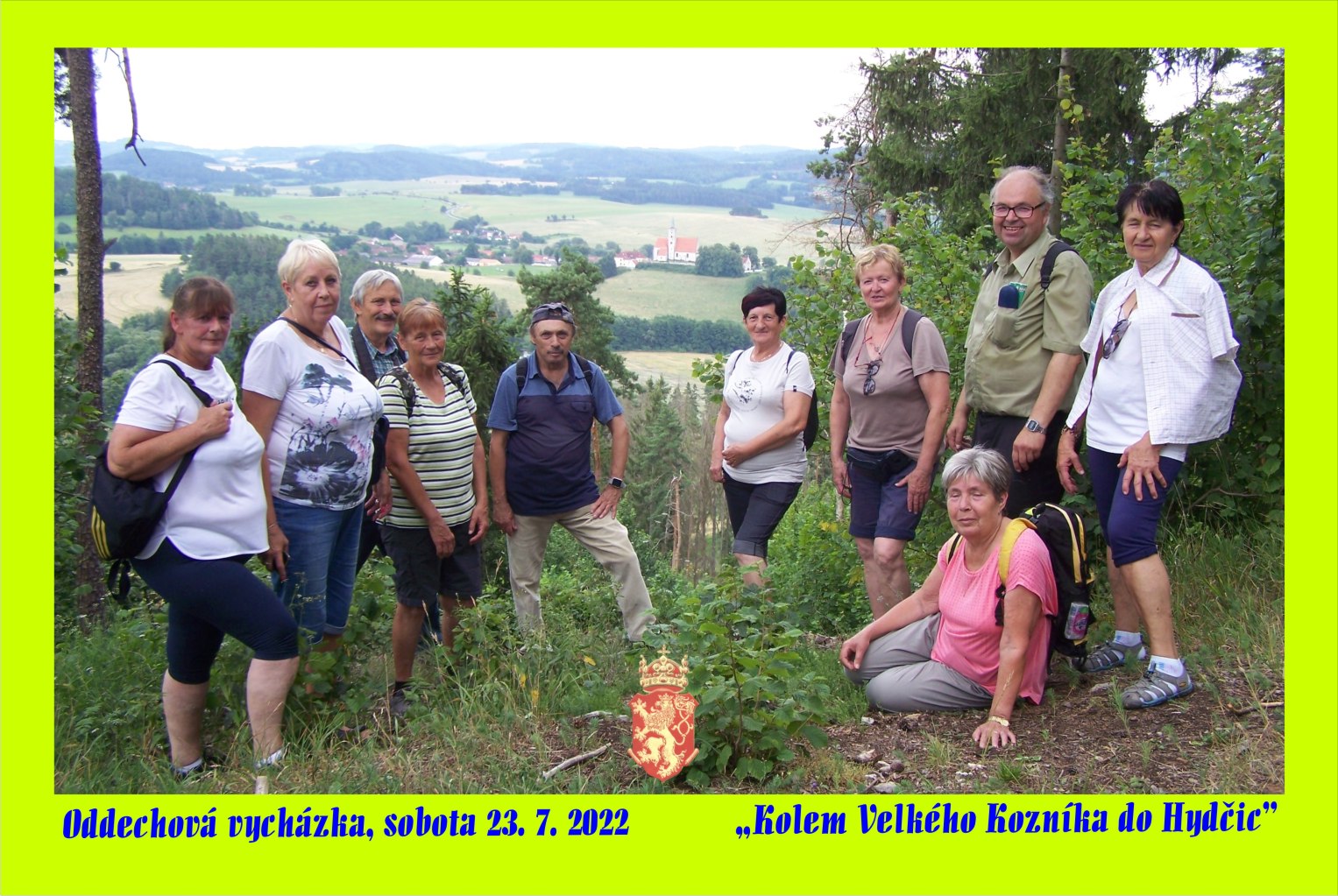 Vycházka kolem Kozníku aaa - focení na památku.