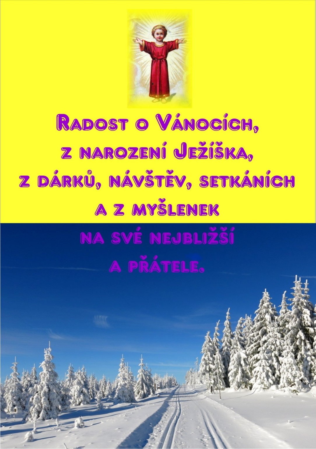 Vánoční přání od všech, pro všechny.