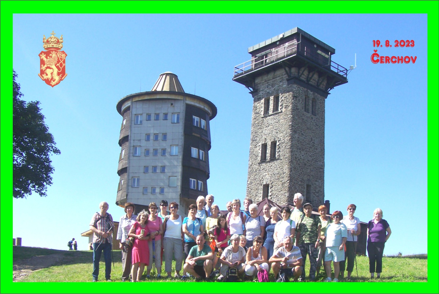 Společná fotografie na památku byla realizována hned na začátku.