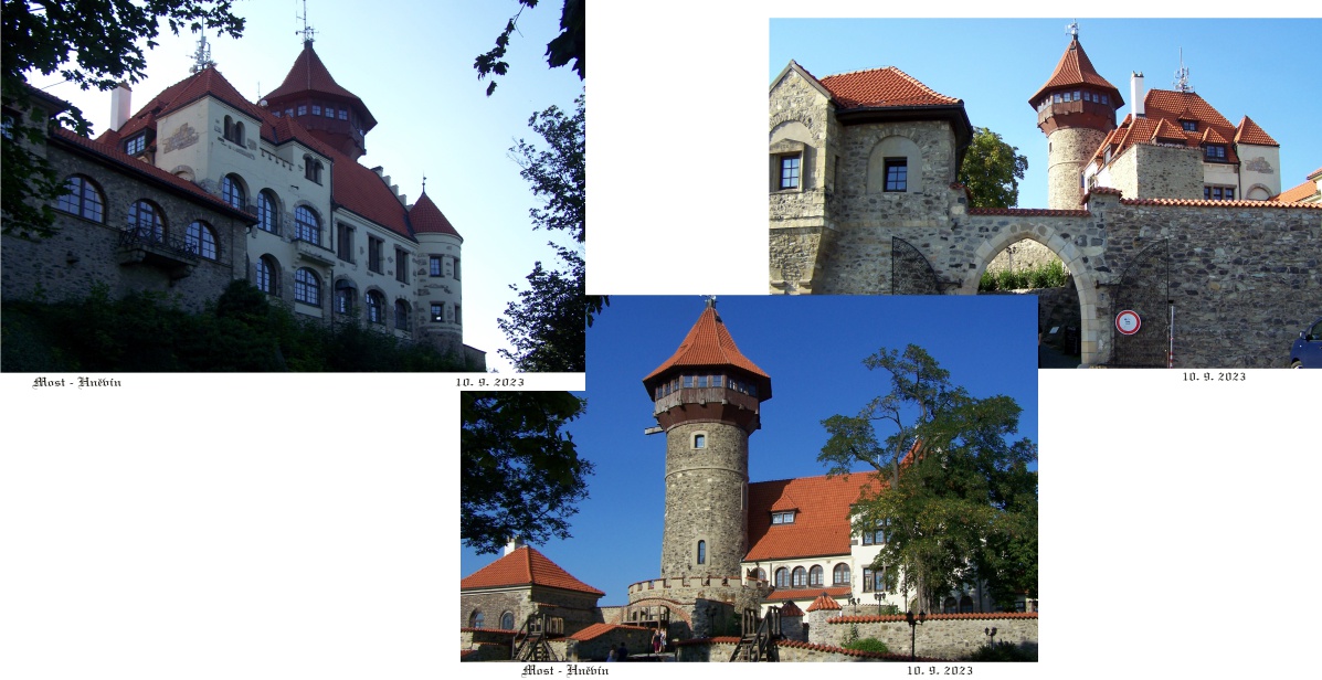 Romantická novogotická replika hradu Hněvína je pohodové odpočinkové místo.