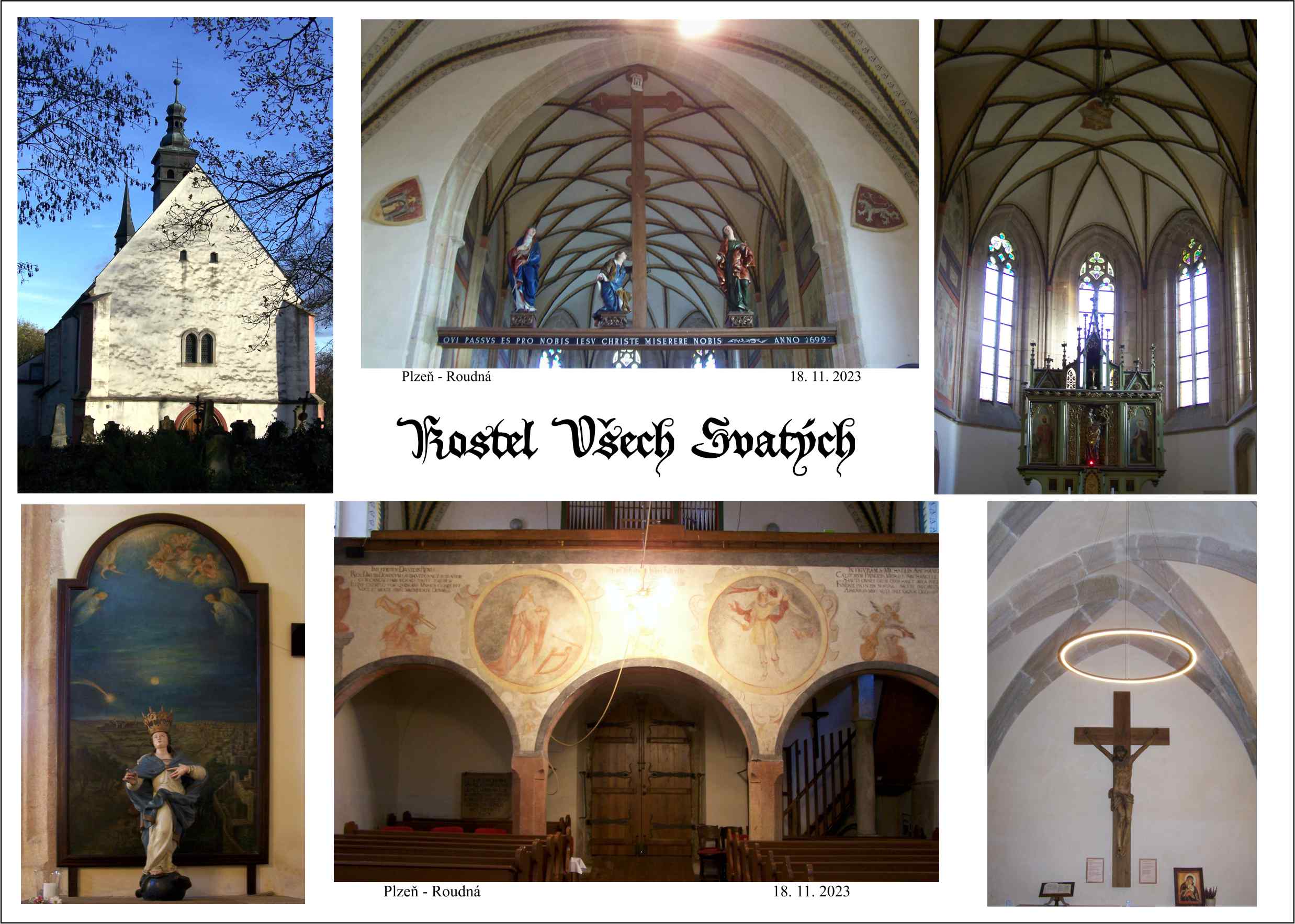 Plzeňský kostel na Roudné je prostě úžasný.