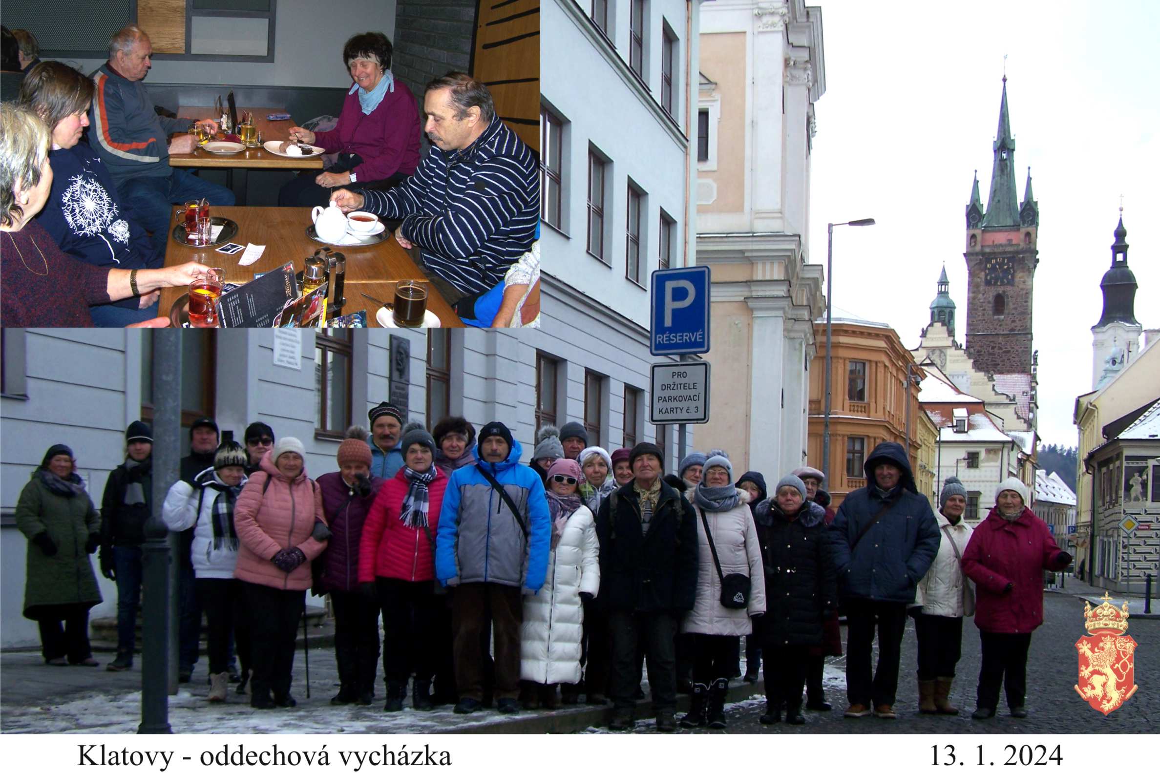 Lednová vycházka byla směřovaná na osobnosti na pamětních deskách.