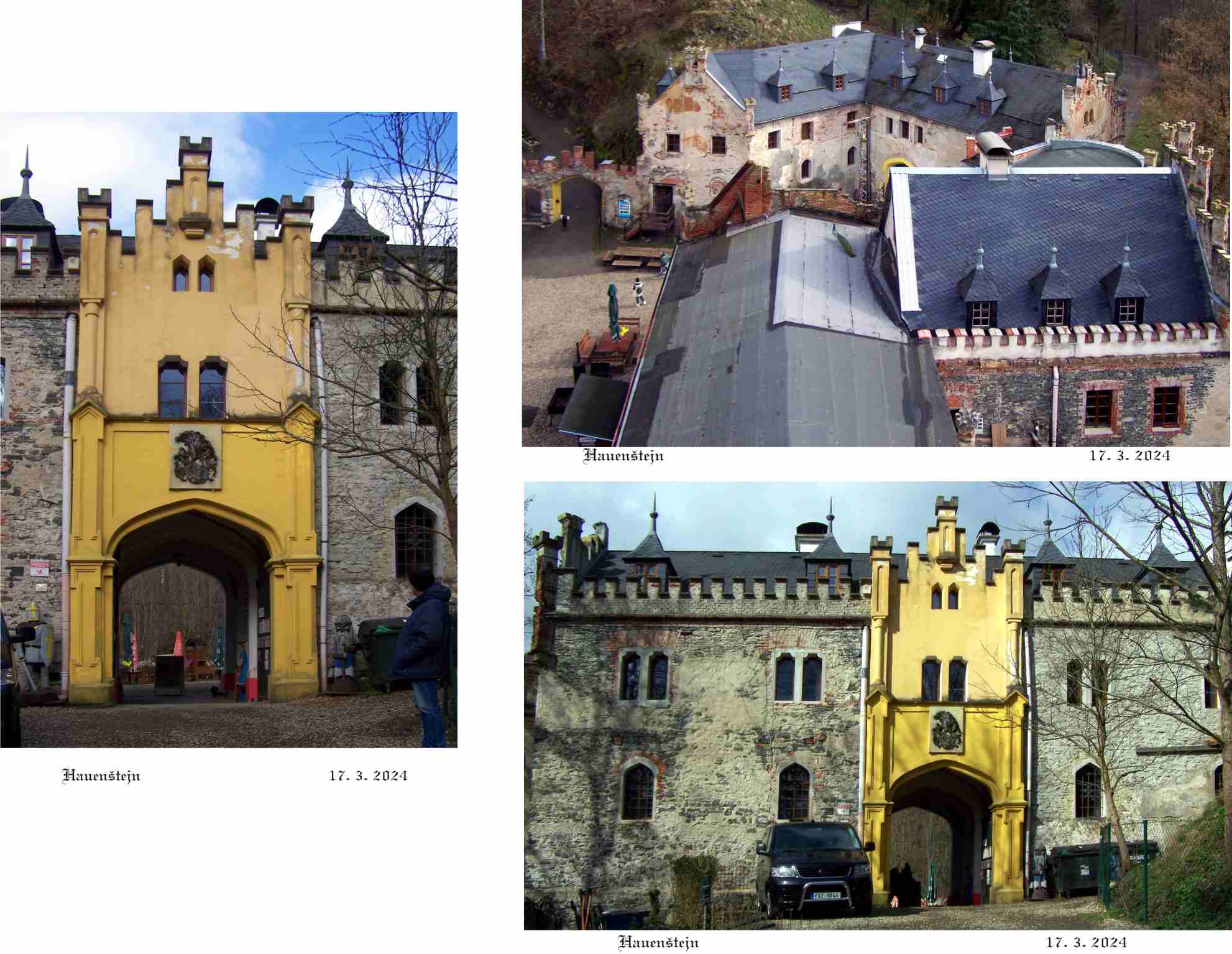 Horní hrad alias Hauenštejn je již z poloviny zachráněný a skoro z třetiny obnovený.