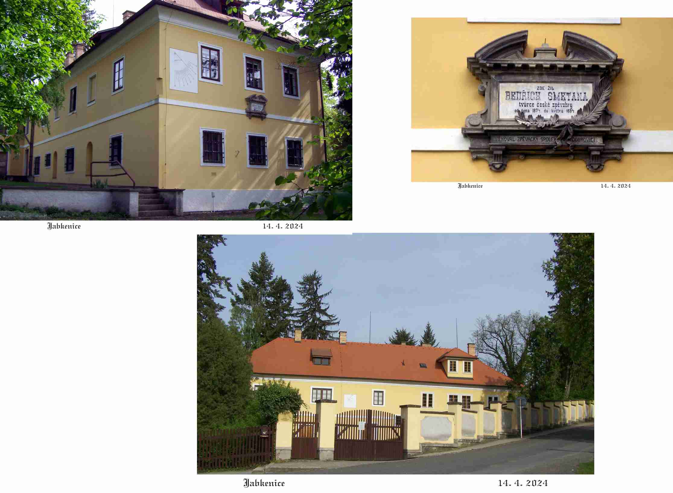 Památník Bedřicha Smetany je umístěný v budově bývalé knížecí lesní správy.