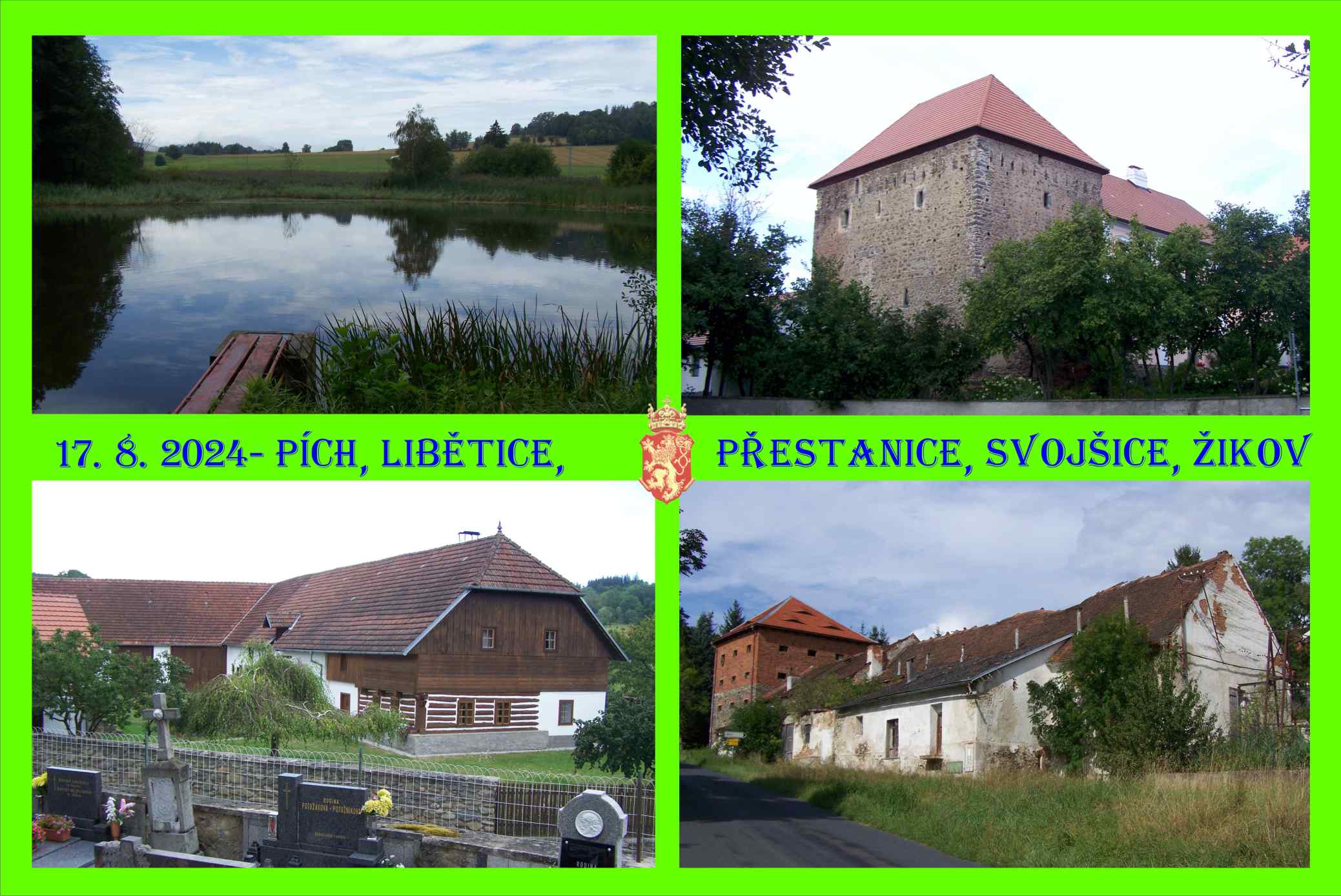 Srpnová vycházka směřovala opět na západní část Sušicka.