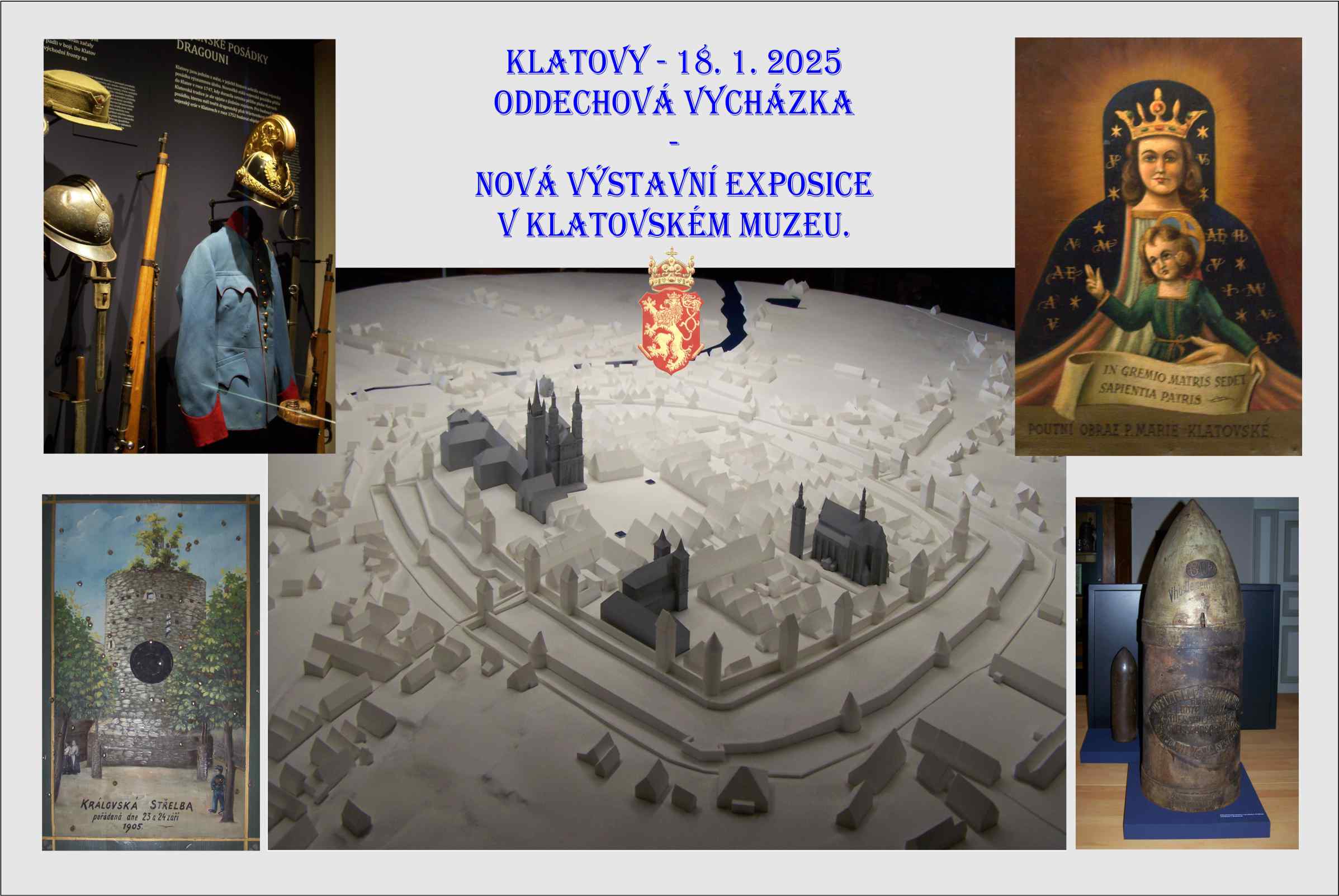 Lednová vycházka nás zavedla do muzea na novou výstavní exposici.