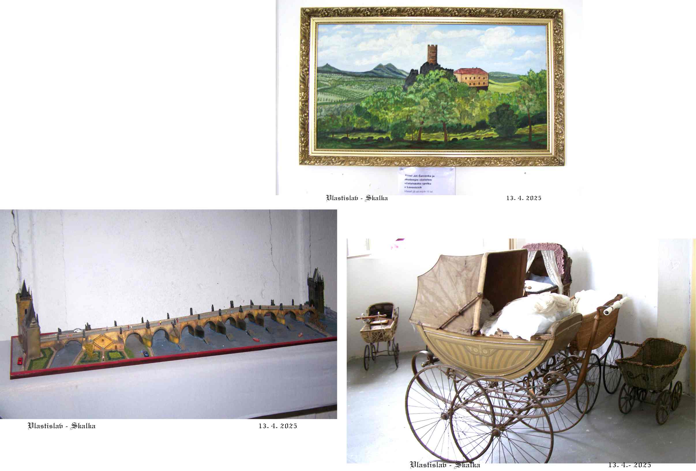 Uvnitř se nachází různorodé muzeum.