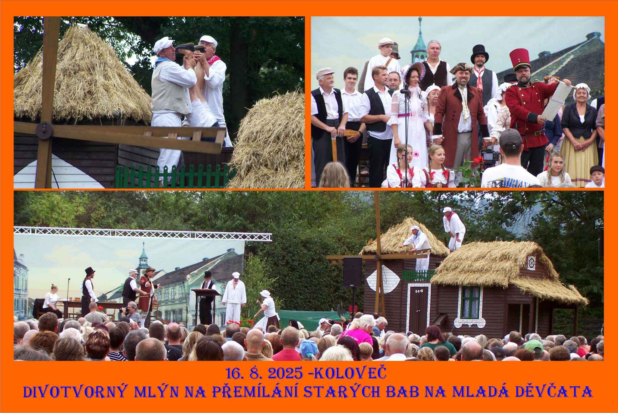 Lidová taškařice v Kolovči a