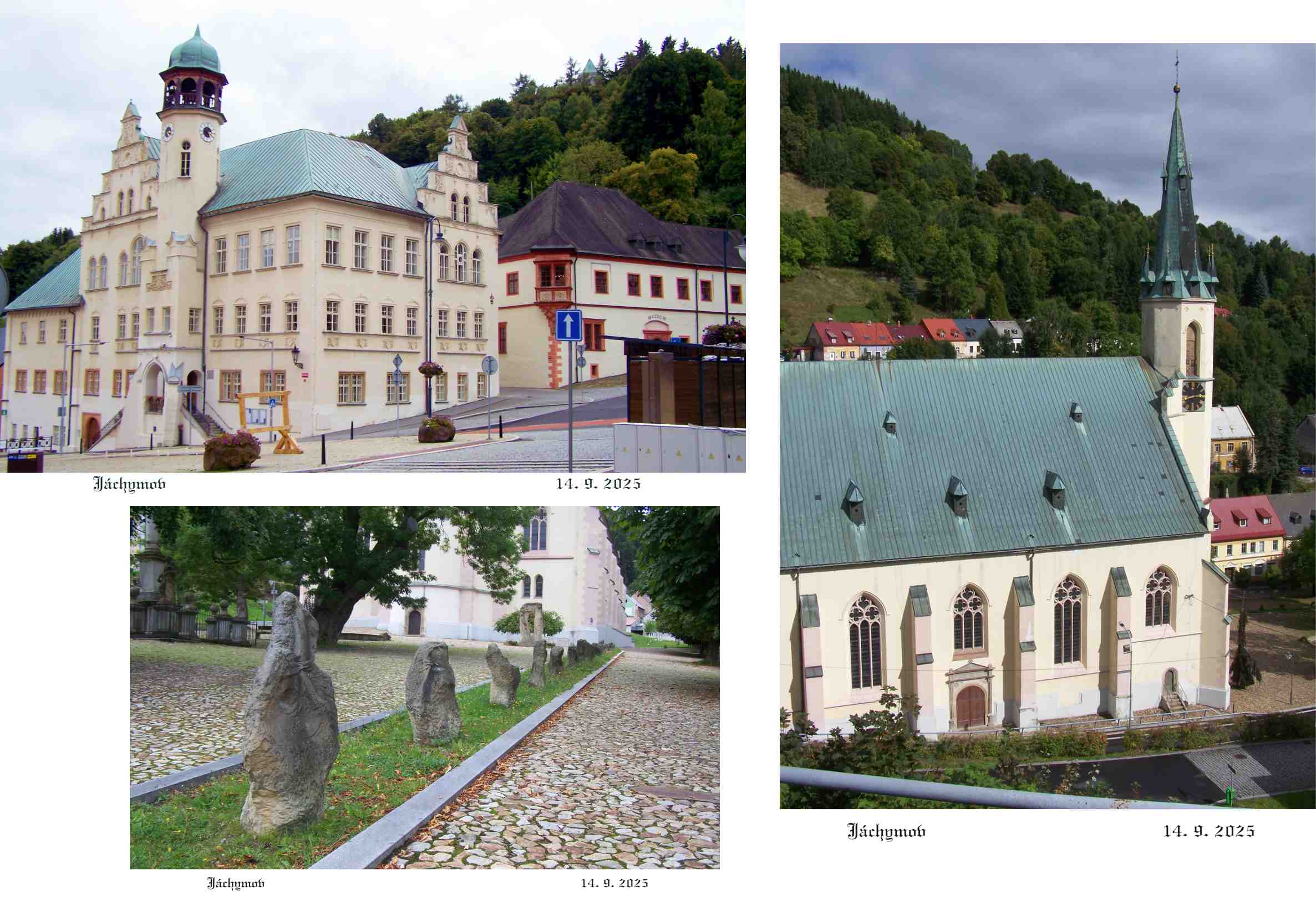 Jáchymovovská historie v malé části velkého údolí.