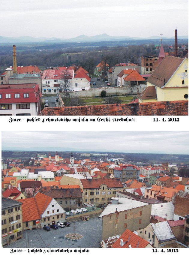 pohled na město
